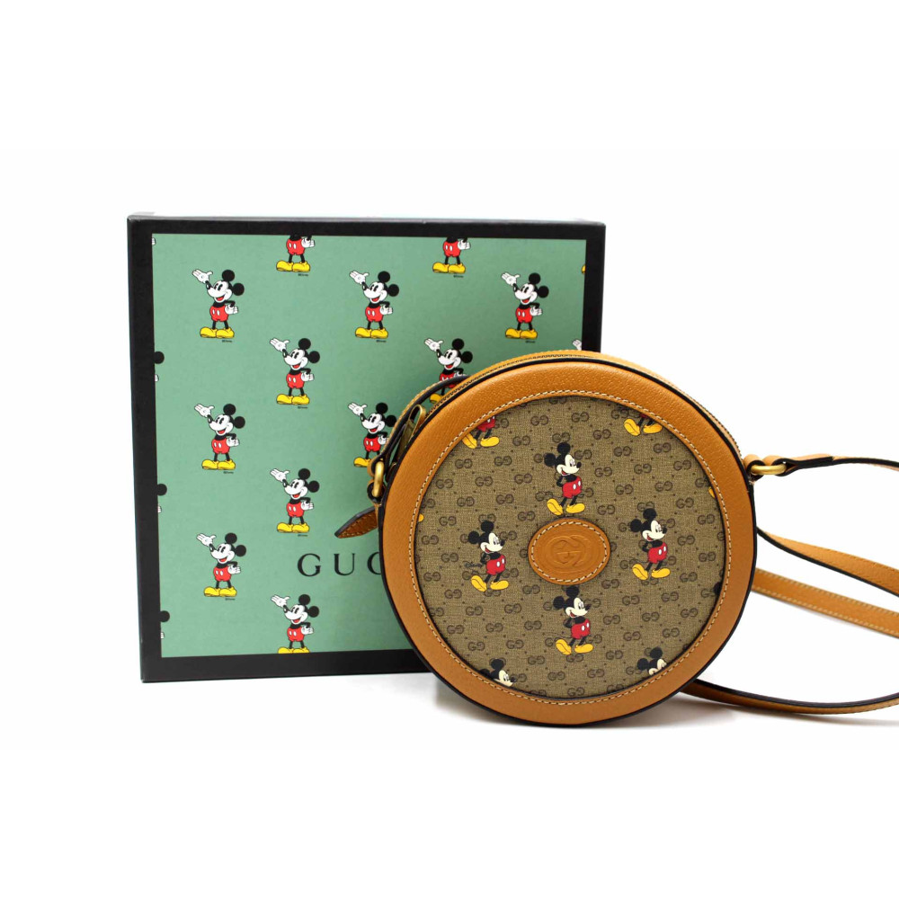 Gucci per Disney Pochette GG Senape
