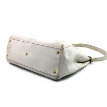Fendi Peekaboo Pelle Bianca
