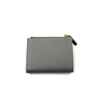 Prada Portafoglio Pelle Grigia