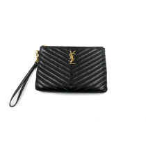 Saint Laurent Pochette Pelle Nera