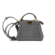 Fendi Peekaboo Tessuto Grigio