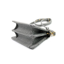 Fendi Peekaboo Tessuto Grigio