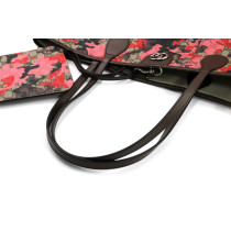 Gucci Shopping Tela Mimetica Rosa