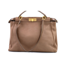 Fendi Peekaboo Large Pelle Beige