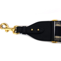 Dior Saddle Mini Tela Jacquard Oblique Blu