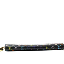 Louis Vuitton Portafoglio Zippy Round Long Pelle Multicolor