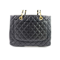 Chanel GST Schwarzes Caviar-Leder