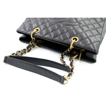 Chanel GST Cuir Caviar Noir