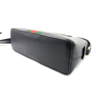 Gucci Ophidia Dome Schwarzes Leder