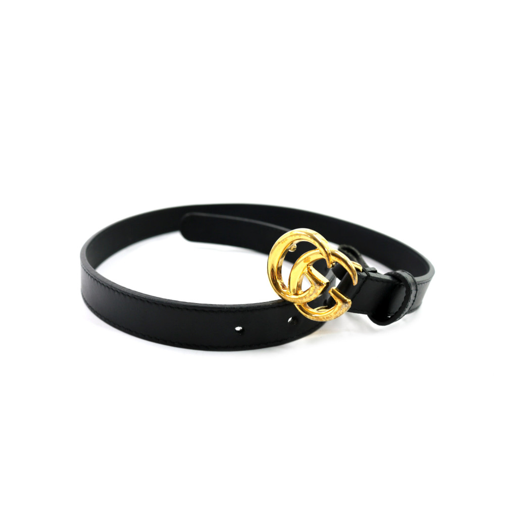 Gucci Cintura Pelle Nera