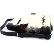 Gucci Tracolla Cavallino Bianco e  Marrone