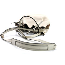 Burberry Secchiello Maidstone Pelle Bianca