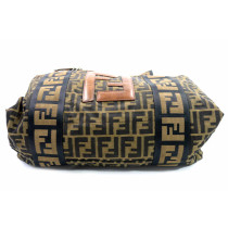 Fendi Borsa da Viaggio Zucca Marrone