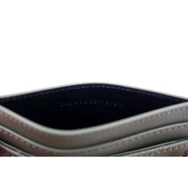 Saint Laurent Portacarte Pelle Verde Salvia