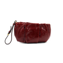 Prada Pochette Pelle Bordeaux
