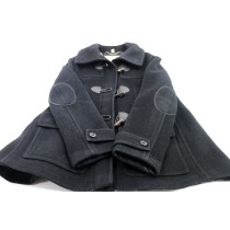 Burberry Cappotto Lana Nero