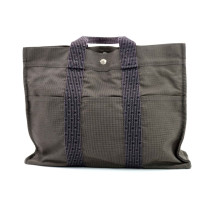 Hermes Herline Tote Tela Grigia