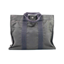 Hermes Herline Tote Tela Grigia