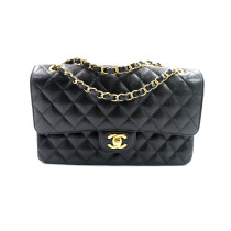 Chanel 11.12 Pelle Caviar Nera
