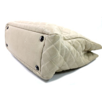 Chanel Grand Shopping Tote Pelle Beige