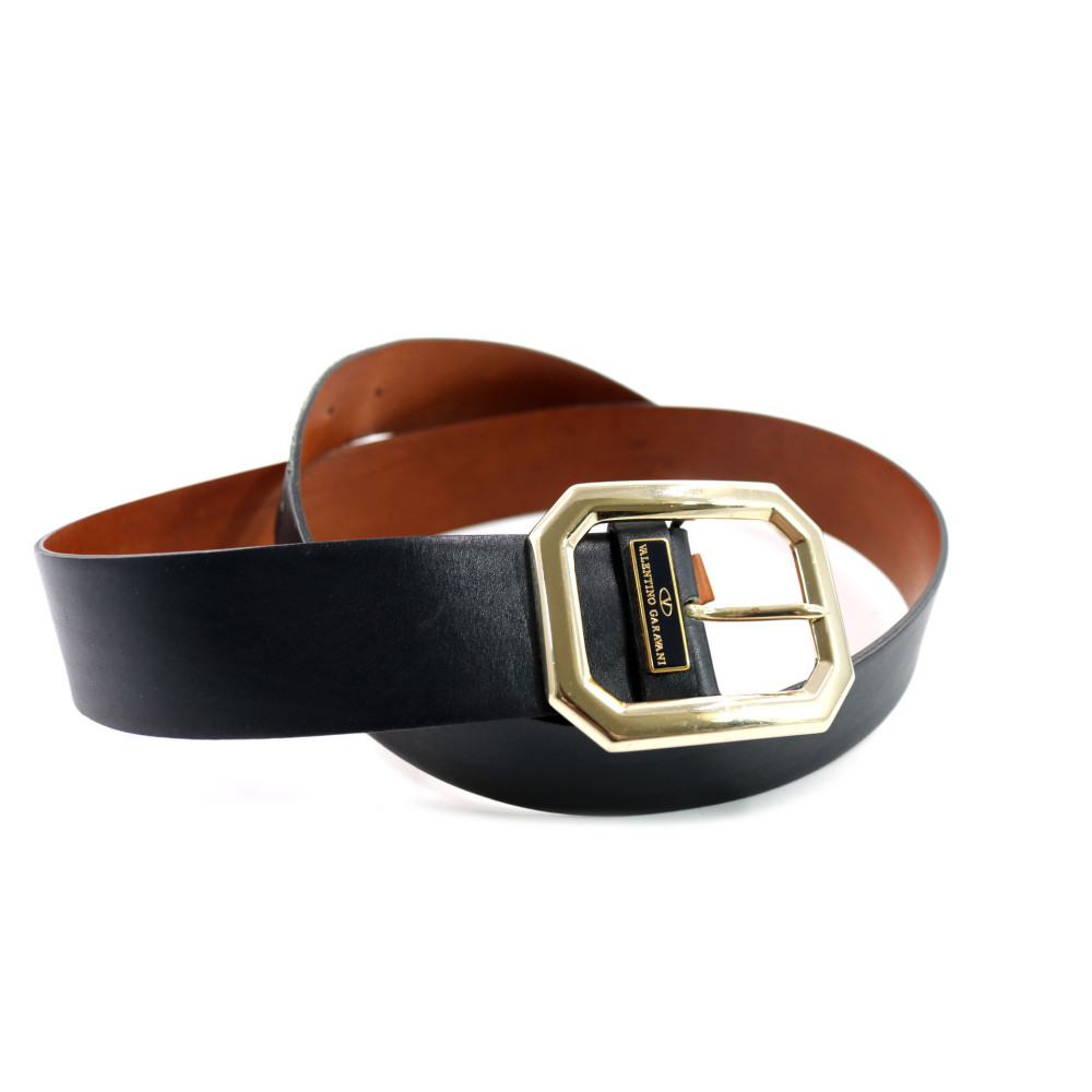 Valentino Cintura Pelle Nera