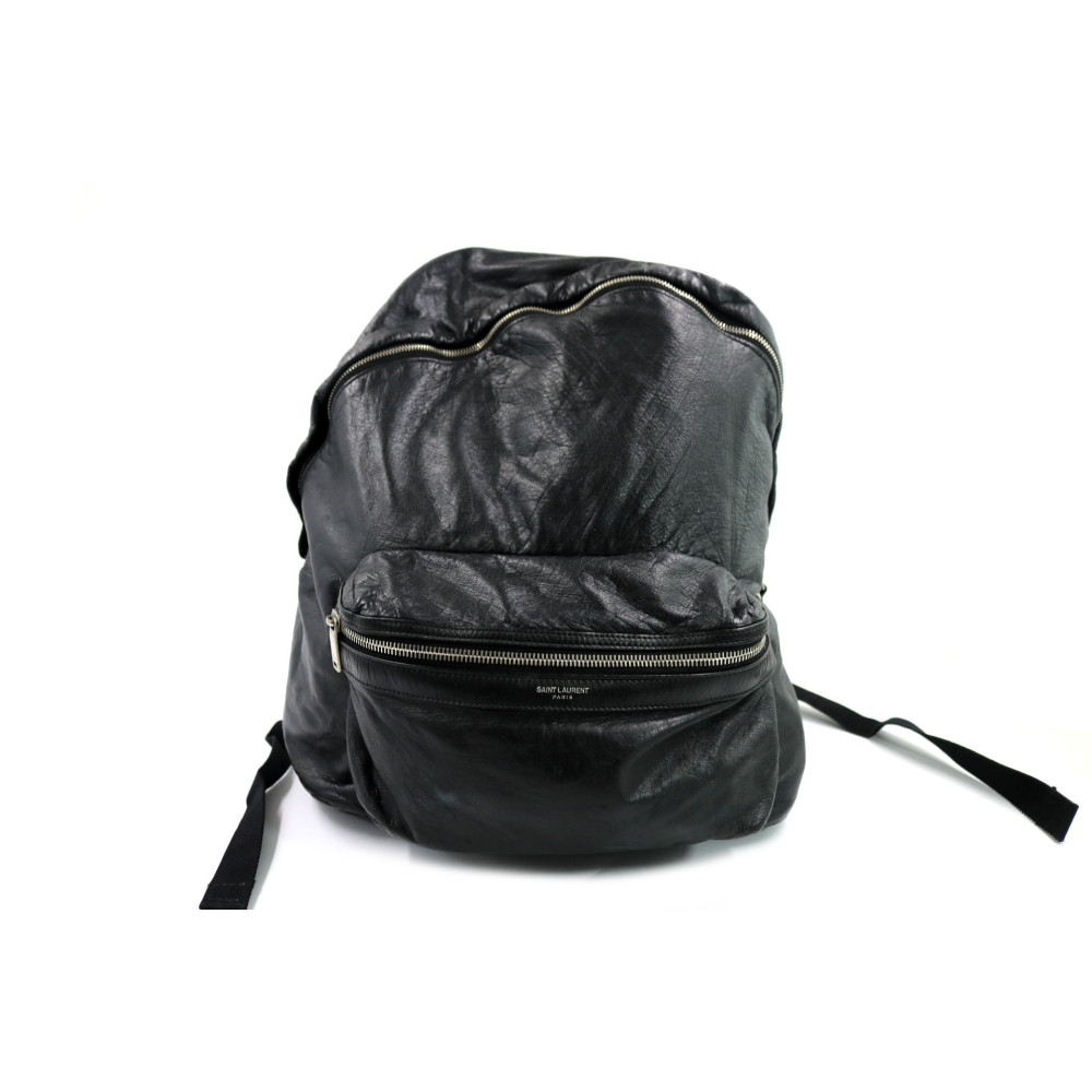 Saint Laurent Zaino City Pelle Nera