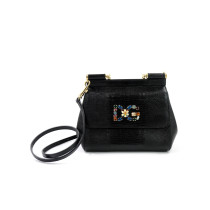 Dolce & Gabbana Sicily Pelle Stampa Iguana Nera