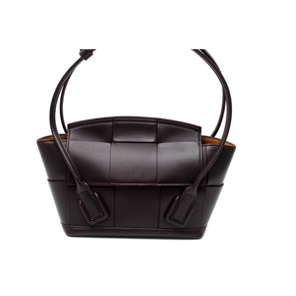 Bottega Veneta Arco Pelle Burguroly