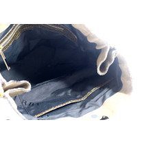 Burberry Tote Bag Camoscio e Pelle Verde Oliva