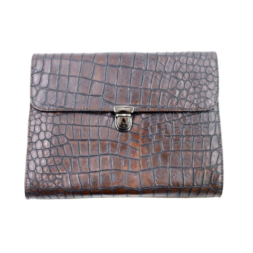Zanellato Pochette Pelle Marrone