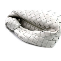 Bottega Veneta Jodie Mini Pelle Bianca