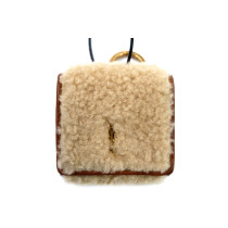 Saint Laurent Porta Airpods Lana Beige