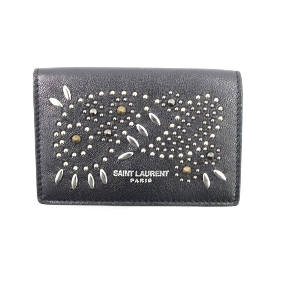 Saint Laurent Portafoglio Pelle Nera