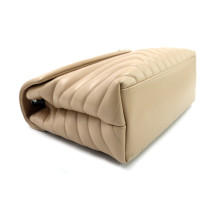 Saint Laurent Lou Lou Media Pelle Beige
