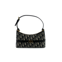 Dior Montaigne 30 Tessuto Jacquard Blu