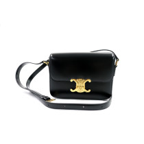 Celine Triomphe Pelle Nera
