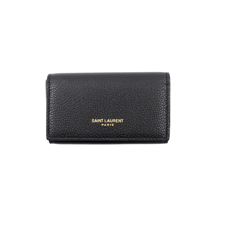 Saint Laurent Portachiavi Pelle Nera