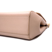 Dolce & Gabbana Sicily Small Pelle Beige