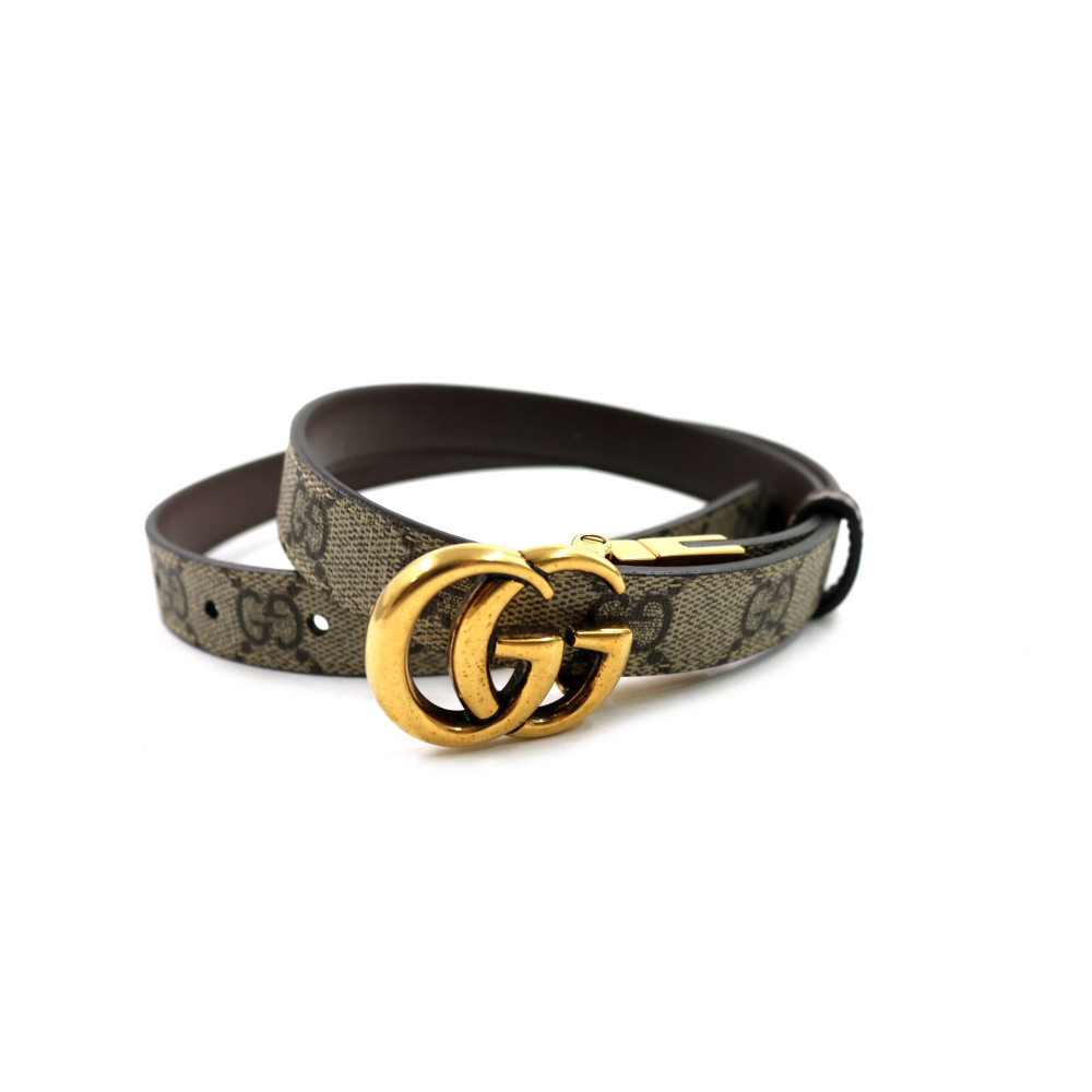 Gucci Cintura GG Beige