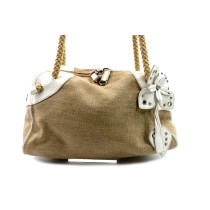 Miu Miu Shopping Tessuto Beige