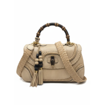 Gucci New Bamboo Pitone Beige