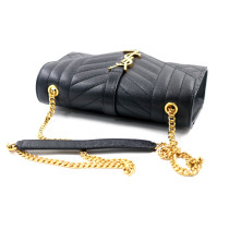 Saint Laurent Envelope Pelle Nera