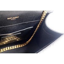 Saint Laurent Envelope Pelle Nera