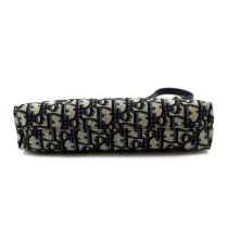 Dior Cigale Tela Oblique Blu