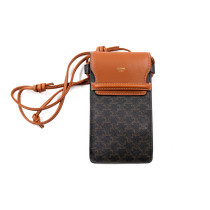 Celine Portacellulare Pelle Marrone