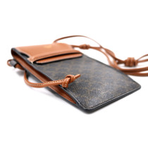 Celine Portacellulare Pelle Marrone