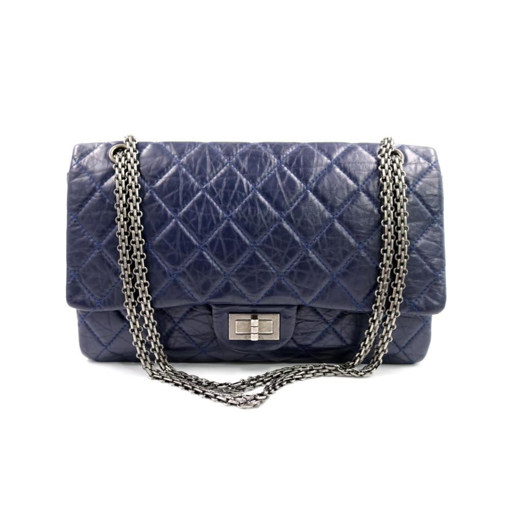 Chanel 2,55 Pelle Blu