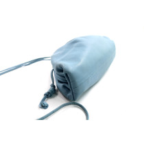 Bottega Veneta Pouch Pelle Azzurra