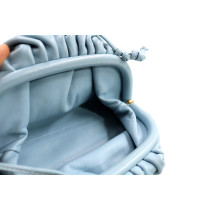 Bottega Veneta Pouch Pelle Azzurra