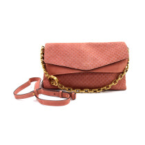 Gucci Interlocking Pelle Scamosciata Rosa